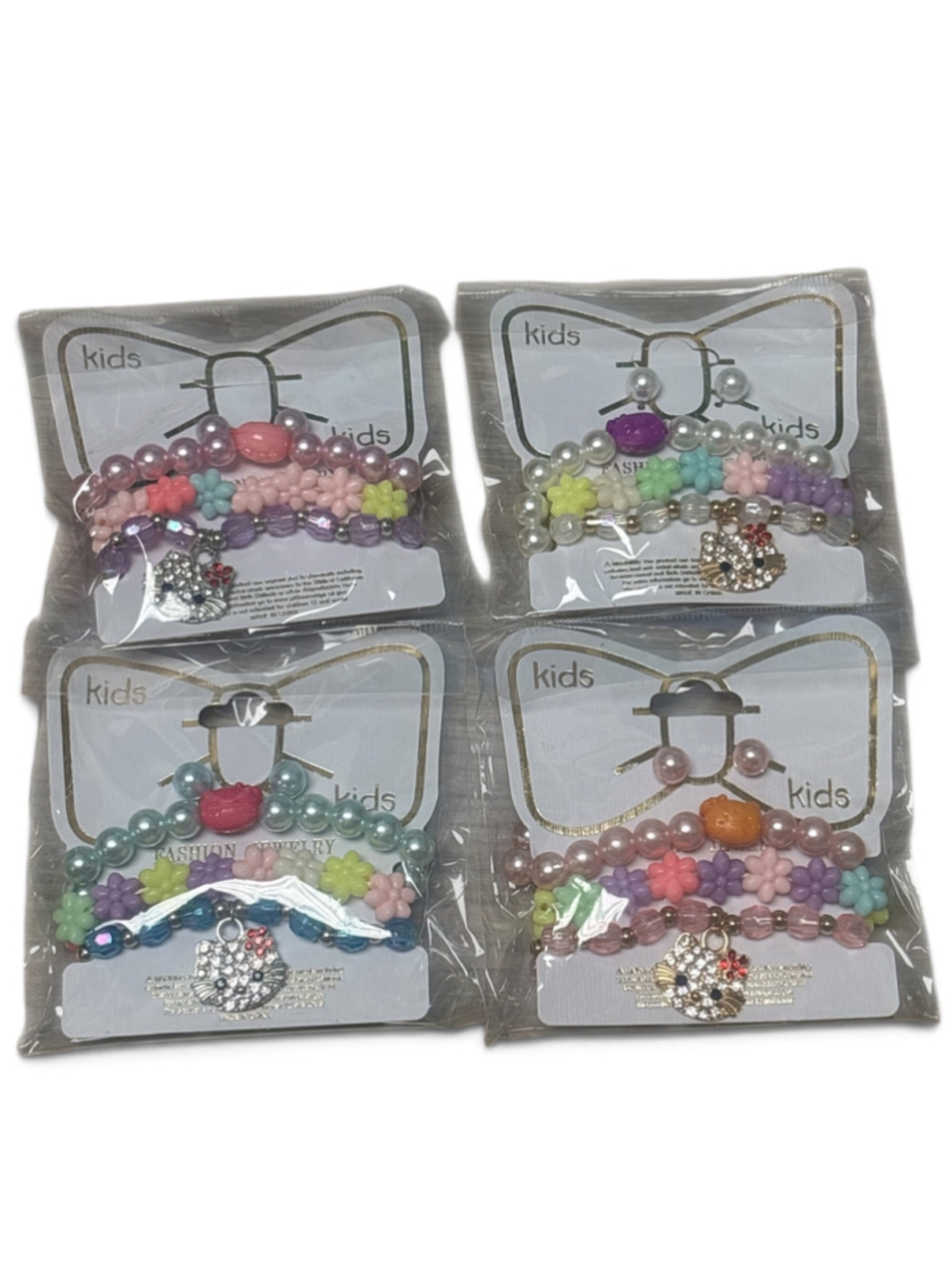 Girls Hello Kitty Jewelry Set Multi-color One Size Kids Bracelet Set